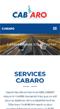 Mobile Screenshot of cabaro.fr